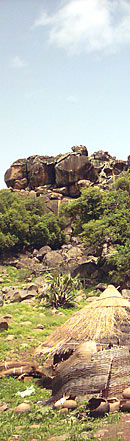 sommet de la colline de Bandafassi