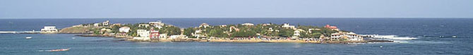 Panorama de l'île de Ngor
