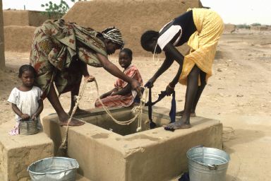Les puits sont relativement bien entretenus au S�n�gal et l'eau ne pr�sente aucun danger majeur