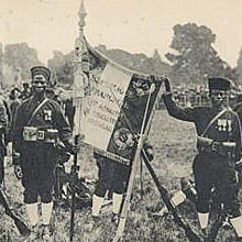 Tirailleurs s&eacute;n&eacute;galais sur le champs de Bataille en Europe