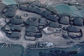 Affiniam, ses cases  impluvium